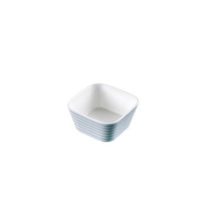 Acar 9 cm Bianco Perla Porselen Kare Kase