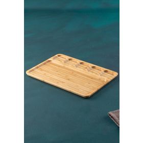 Acar ACR-031/24 Bambu Kahvaltı Tabağı