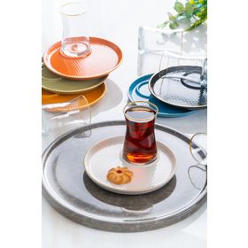 Acar Alessi 12 Parça 6 Kişilik Çay Seti