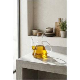 Acar Arlina Akasya 1000 ml Kapaklı Cam Yağdanlık