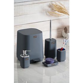 Acar Astoria Gri 5 Parça Banyo Seti