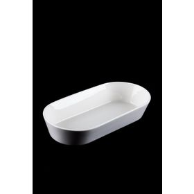 Acar Bianca Perla Porselen 32.4 cm Kayık Oval Kase