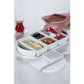 Acar Bıanco Perla 6'lı Porselen Kahvaltılık