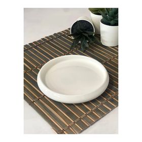 Acar Bianco Perla Porselen 14.2x2.3 cm Yuvarlak Tabak