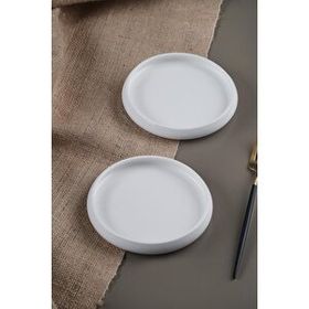 Acar Bianco Perla Porselen 14 cm Yuvarlak Tabak
