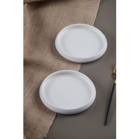 Acar Bianco Perla Porselen 14 cm Yuvarlak Tabak