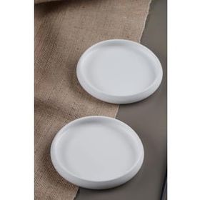 Acar Bianco Perla Porselen 14 cm Yuvarlak Tabak