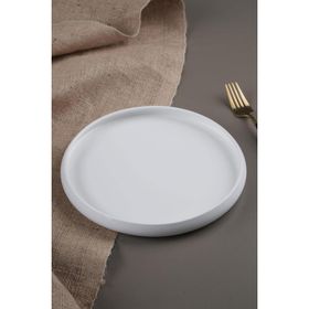 Acar Bianco Perla Porselen 23.5x2.5 cm 1 Adet Yuvarlak Tabak