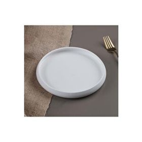 Acar Bianco Perla Porselen 26,8x2,5 cm 1 Adet Yuvarlak Tabak