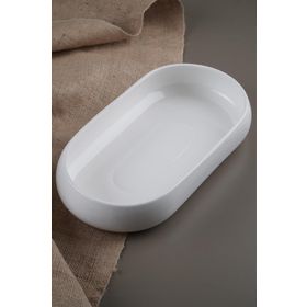 Acar Bianco Perla Porselen 35 cm Gondol Kase