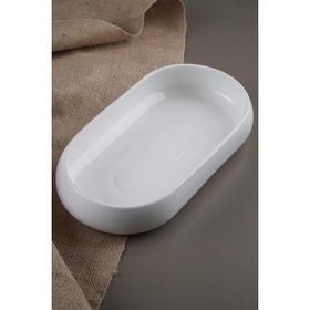 Acar Bianco Perla Porselen 35 cm Gondol Kase
