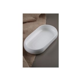 Acar Bianco Perla Porselen Gondol 35x18x6 cm Kase