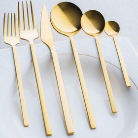 Acar Camila 72 Parça Gold Çatal Kaşık Bıçak Takımı