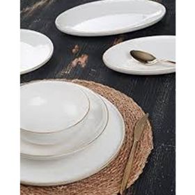 Acar Crystal 6 Kişilik 27 Parça Yemek Takımı