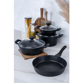 Acar DDE-22-0171/1 Diamante 7 Parça Tencere Seti