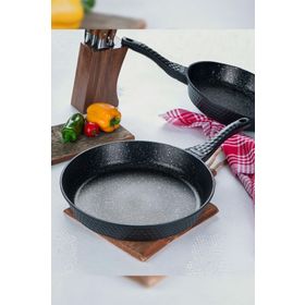 Acar Diamante 32 cm Siyah Döküm Tava