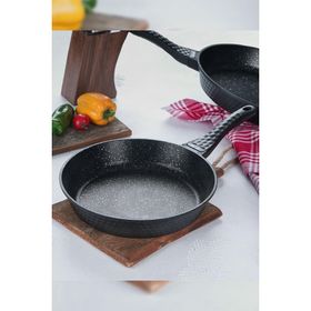 Acar Diamante Siyah 28 cm Döküm Tava