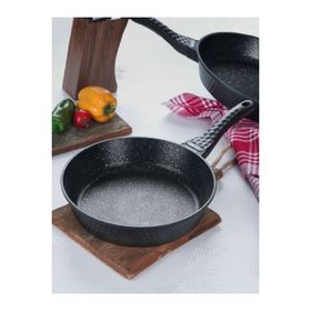 Acar Diamante Siyah 28 cm Döküm Tava