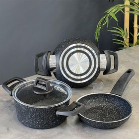 Acar Easy Cook 4 Parça Granit Tencere Seti