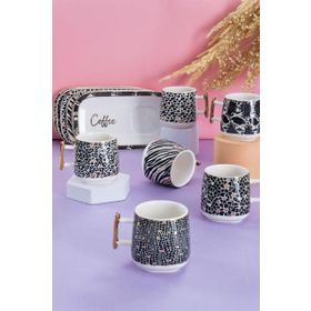 Acar Forest 6 Kişilik 90 ml Kahve Fincanı Takımı