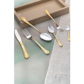 Acar Haven Gold 72 Parça Çelik Çatal Kaşık Bıçak Seti