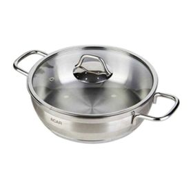 Acar Karat 28 cm Basık Tencere