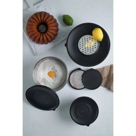 Acar Karat Çelik 9 Parça Rendeli 16-20-24 cm Karıştırma Kabı
