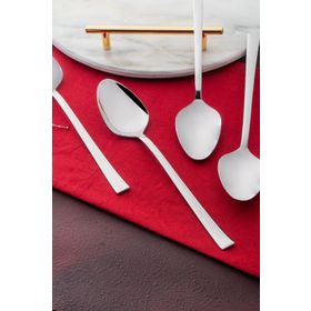 Acar Karat Moon 6'lı Çelik Yemek Kaşık Takımı