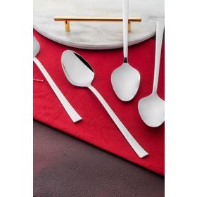 Acar Karat Moon 6'lı Çelik Yemek Kaşık Takımı