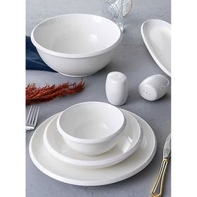 Acar Kayra 6 Kişilik 22 Parça Porselen Yemek Takımı