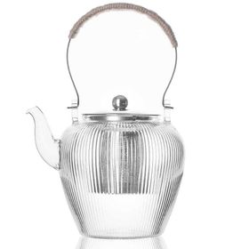 Acar Lalin Borosilikat 1100 ml Cam Çaydanlık