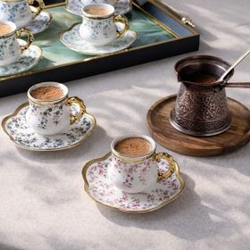 Acar Malissa 6'lı 90 ml Fincan Takımı