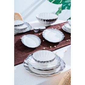 Acar Marlene 6 Kişilik 29 Parça Silver Yemek Takımı