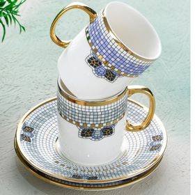 Acar Meira 90 ml 6 Kişilik Kahve Fincanı Takımı