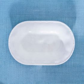 Acar Milano Kırık Beyaz 20 cm Kayık Tabak