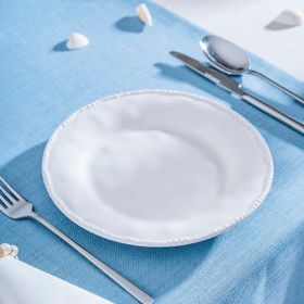 Acar Milano Kırık Beyaz 22 cm Pasta Tabağı