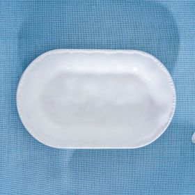 Acar Milano Kırık Beyaz 25 cm Kayık Tabak