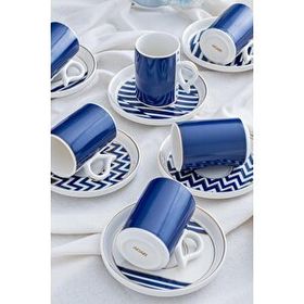 Acar Mira 6 Kişilik 90 ml Kahve Fincanı Takımı