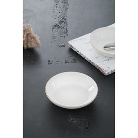 Acar Nordic İstanbul Yuvarlak 18 cm Çukur Tabak