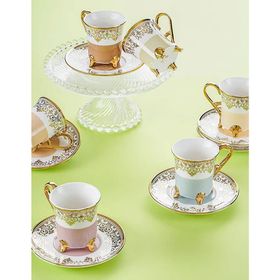 Acar Ornette 90 ml 6 Kişilik Kahve Fincanı Takımı