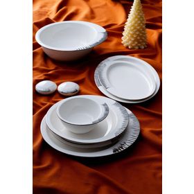 Acar POR-07105/1 Sherry Silver 6 Kişilik 29 Parça Yemek Takımı