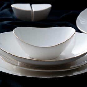 Acar POR-07118/1 Brinia 6 Kişilik 29 Parça Gold Yemek Takımı