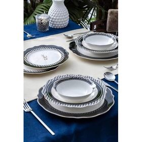 Acar POR-07296/2 Adena 6 Kişilik 24 Parça Yemek Takımı