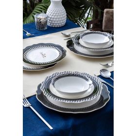 Acar POR-07296/2 Adena 6 Kişilik 24 Parça Yemek Takımı