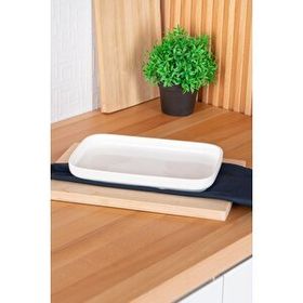 Acar Pure Royal 26.5 cm Dikdörtgen Kayık Tabak