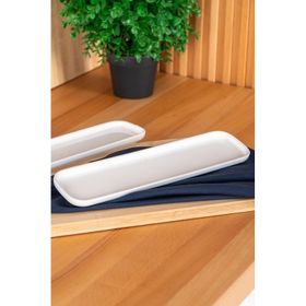 Acar Pure Royal 30 cm Dikdörtgen Kayık Tabak