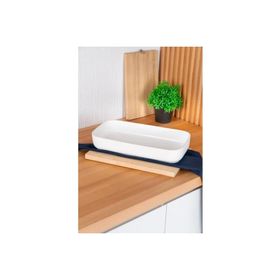 Acar Pure Royal 35.5 cm Dikdörtgen Sunum Kase