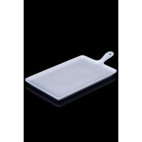 Acar Pure White Porselen Dikdörtgen 43 cm Servis Tabağı
