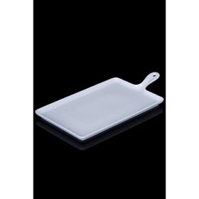Acar Pure White Porselen Dikdörtgen 43 cm Servis Tabağı