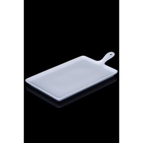 Acar Pure White Porselen Dikdörtgen 43 cm Servis Tabağı